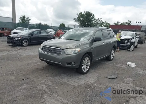 2008 Toyota Highlander Hybrid Limited from USA, damaged, VIN JTEEW44A482004675